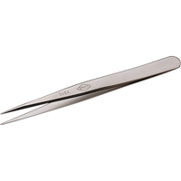 Tweezers - Pointed Tips, Straight - 4.33" (110 mm) Solutions industrielles ALPHA