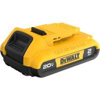 20V Max* Compact XR Battery Pack, Lithium-Ion, 20 V, 2 A Solutions industrielles ALPHA
