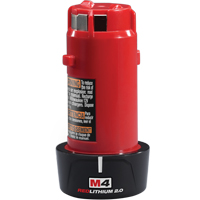M4 Redlithium Batteries, Lithium-Ion, 4 V, 2 A Solutions industrielles ALPHA