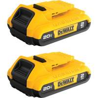 Blocs-piles Max* Compact, Lithium-ion, 20 V, 2 A Solutions industrielles ALPHA