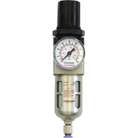 Filtreur/r&eacute;gulateur modulaire, 1/2" NPTF, 150 psi, Capacit&eacute; de 1,6 oz liq. Solutions industrielles ALPHA