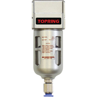 Filtreurs, Modulaire, 1/4" NPT, Drain Semi-automatique, Pour Eau Solutions industrielles ALPHA