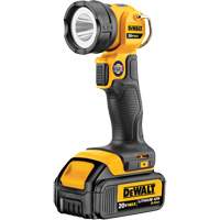 Lampe de travail Max, DEL, 110 lumens, 11 hres de fonctionnement, Bloc-pile Rechargeable, Plastique Solutions industrielles ALPHA