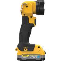 Lampe de travail Max, DEL, 110 lumens, 11 hres de fonctionnement, Bloc-pile Rechargeable, Plastique Solutions industrielles ALPHA