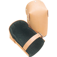 Hard Shell Knee Pads, Buckle Style, Leather Caps, Foam Pads Solutions industrielles ALPHA