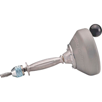Vrilles manuelles a/c&acirc;ble de d&eacute;gorgeoir C-2IC no K-25-DH, Manuel, M&egrave;che orientable, 25' Longueur du c&acirc;ble, 5/16" Diam&egrave;tre du c&acirc;ble Solutions industrielles ALPHA
