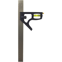 Inch/Metric Combination Square, 12" L, 1/8"/1/16"/1/32"/1 mm Graduations, Stainless Steel, Plain Solutions industrielles ALPHA