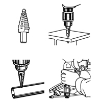 Forets &eacute;tag&eacute;s, Incr&eacute;ments de 1/32" Solutions industrielles ALPHA