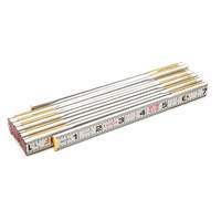 Folding Wood Rule, 6' L, Wood, 1/6" Graduations Solutions industrielles ALPHA