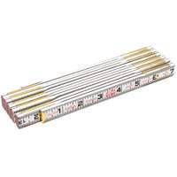 Red End&reg; Brick Mason Rule, 6' L, Wood, 1/16" Graduations Solutions industrielles ALPHA