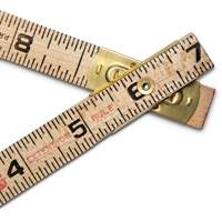 Folding Rule, 6' L, Wood, 1/16" Graduations Solutions industrielles ALPHA