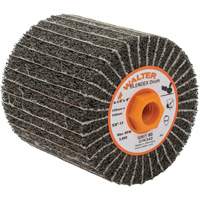 Tambours de finition Two-In-One ALLSTEEL, 4-1/4" dia. x 4" la, 5/8"-11 Arbre, Grain 80 Solutions industrielles ALPHA