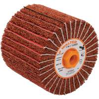 Tambours turbo Two-In-One, 4-1/2" dia. x 4" la, 5/8"-11 Arbre, Grain 60 Solutions industrielles ALPHA