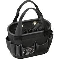 29-Pocket Hard-Body Aerial Bucket, 14" L x 10" H, Polyester, Black Solutions industrielles ALPHA