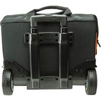 Tradesman Pro Rolling Tool Bag, Ballistic Polyester, 24 Pockets, Black/Orange Solutions industrielles ALPHA