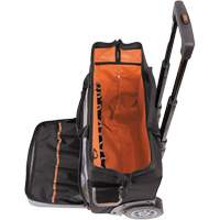Tradesman Pro Rolling Tool Bag, Ballistic Polyester, 24 Pockets, Black/Orange Solutions industrielles ALPHA