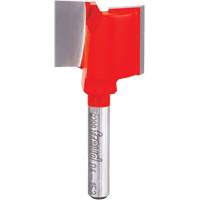 Router Bit - Double Flute Straight Bit, 1" Dia., 3/4" H, 2" L, 1/4" Shank Solutions industrielles ALPHA
