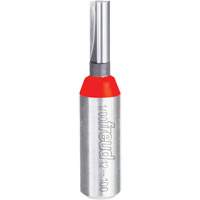 Router Bit - Double Flute Straight Bit, 1/4" Dia., 1" H, 2-3/8" L, 1/2" Shank Solutions industrielles ALPHA