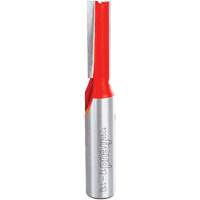 Router Bit - Double Flute Straight Bit, 3/8" Dia., 1" H, 2-7/8" L Solutions industrielles ALPHA