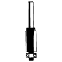 Router Bit - Bearing Flush Trim Bit Solutions industrielles ALPHA