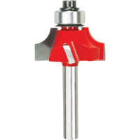 Router Bit - Beading Bit, 1" Dia., 1/4" Shank Solutions industrielles ALPHA