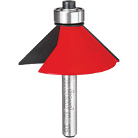 Router Bit - Chamfer Bit, 1-3/4" Dia., 1/4" Shank Solutions industrielles ALPHA