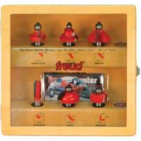 Starter Router Bit Set with 1/2" Shanks Solutions industrielles ALPHA