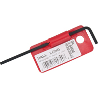 Balldrive Hex Key, 82 mm L, L Shape Solutions industrielles ALPHA