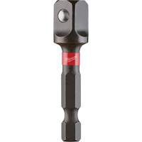 Adaptateur de douilles &agrave; chocs Shockwave, 1/4" Prise, Dimension m&acirc;le 3/8", Sph&eacute;rique, 1-7/8" lo Solutions industrielles ALPHA