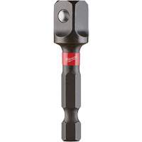 Adaptateurs de douilles &agrave; chocs Shockwave, 1/4" Prise, Dimension m&acirc;le 3/8", Sph&eacute;rique, 1-7/8" lo Solutions industrielles ALPHA