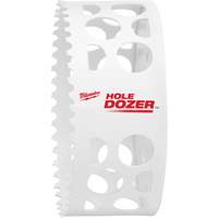 Scie-cloche Hole Dozer, 4-1/2", Profondeur de la coupe 1-5/8", Bim&eacute;tal Solutions industrielles ALPHA