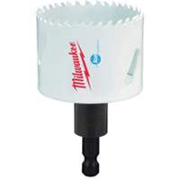 Scie-cloche Hole Dozer avec arbre, 2-1/8", Profondeur de la coupe 1-5/8", Bim&eacute;tal Solutions industrielles ALPHA