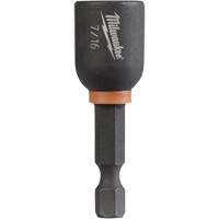 Shockwave Impact Duty Nutsetter, 1/4" Tip, 7/16" Drive, 1-7/8" L, Magnetic Solutions industrielles ALPHA