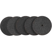 Meules &agrave; tronçonner renforc&eacute;es, 1-1/2" x 0,045", Arbre de Aucune, Type 1, Oxyde d'aluminium, 40000 Tr/min Solutions industrielles ALPHA