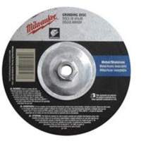 Meule, 9" x 1/4", Arbre 5/8"-11, Oxyde d'aluminium, Type 27 Solutions industrielles ALPHA