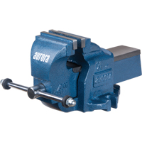Heavy-Duty Bench Vise, 4" Jaw Width, 2-7/10" Throat Depth Solutions industrielles ALPHA