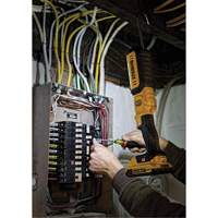 Lampe de travail portative, DEL, 500 lumens, 3 hres de fonctionnement, piles Rechargeable, Non compris Solutions industrielles ALPHA