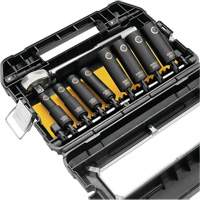 Ready Socket Set, 10 Pcs, Impact, 1/2" Drive Size Solutions industrielles ALPHA