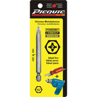 Powerbit, Phillips, #2 Tip, 1/4" Drive Size, 3" Length Solutions industrielles ALPHA