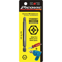 Powerbit, Phillips, #3 Tip, 1/4" Drive Size, 3" Length Solutions industrielles ALPHA