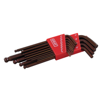 Long Arm Ball Hex Key Set, 13 Pcs., Imperial Solutions industrielles ALPHA