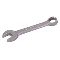 Stubby Combination Wrench, 12 Point, 1/4", Chrome Finish Solutions industrielles ALPHA