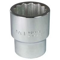 Socket, 1-1/2", 1" Drive, 12 Points Solutions industrielles ALPHA