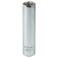 Socket, 5/16", 1/4" Drive, 6 Points Solutions industrielles ALPHA