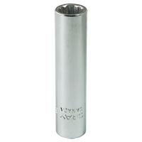 Socket, 5/16", 1/4" Drive, 12 Points Solutions industrielles ALPHA