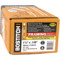 35° Angled Strapshot Metal Connector Nails Solutions industrielles ALPHA