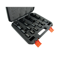 Jeu de douilles SAE, 19 Mcx, Chocs, Prise de 1/2" Solutions industrielles ALPHA