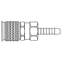 Uniquik Quick Coupler, Brass Solutions industrielles ALPHA