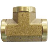 Female Pipe Tees, Brass, 3/8" Solutions industrielles ALPHA