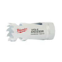 Scie avec dents au carbure Hole Dozer, 1", Profondeur de la coupe 1-3/5", Carbure Solutions industrielles ALPHA